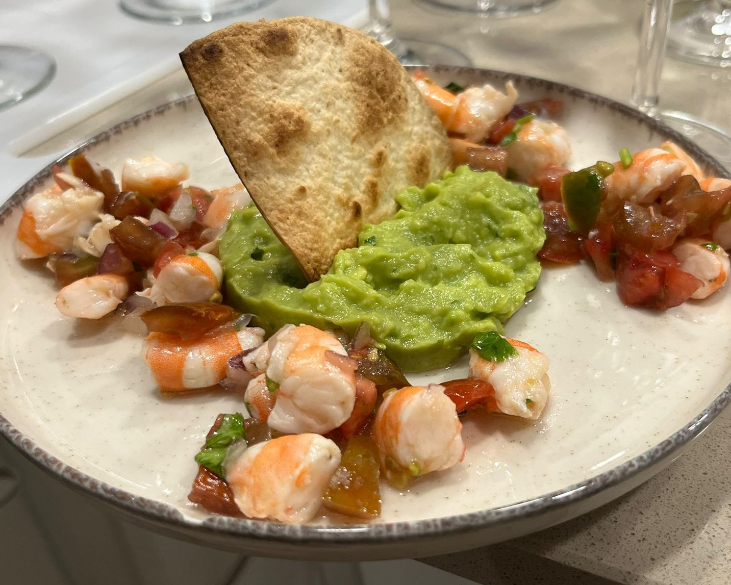 Guacamole con Langotinos